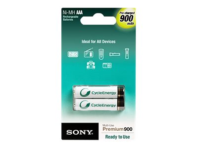  SONY  Premium NH-AAA-B2GN batería - 2 x AAA - NiMHNH-AAAB2GN