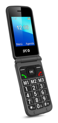 SPC 2339N Movil Stella 3 4G BT FM + Dock Negro 2339N