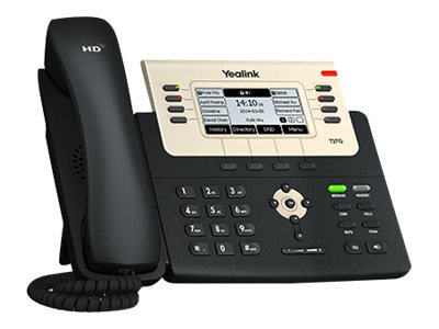  SPC Yealink SIP-T27G - teléfono VoIP con ID de llamadas - de 3 vías capacidad de llamadasT27G