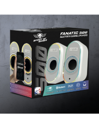 Spirit of Gamer Altavoz 2.0 FANATIC 500 RGB White SP-5500WT