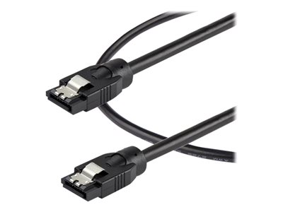  STARTECH.COM  0.6 m Round SATA Cable - Latching Connectors - 6Gbs SATA Cable - Cable SATA - 60 cmSATRD60CM