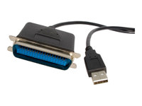 StarTech.com 10 ft USB to Parallel Printer Adapter - M/M - USB to ieee 1284 - USB to centronics - USB to Parallel Cable (ICUSB128410) - adaptador paralelo - USB 2.0 - IEEE 1284