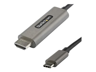  STARTECH.COM  13ft (4m) USB C to HDMI Cable 4K 60Hz with HDR10, Ultra HD USB Type-C to 4K HDMI 2.0b Video Adapter Cable, USB-C to HDMI HDR Monitor/Display Converter, DP 1.4 Alt Mode HBR3 - Thunderbolt 3 Compatible (CDP2HDMM4MH) - cable adaptador - HDMI / USB - 4 mCDP2HDMM4MH