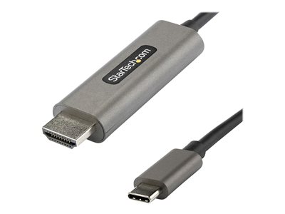  STARTECH.COM  16ft (5m) USB C to HDMI Cable 4K 60Hz with HDR10, Ultra HD USB Type-C to 4K HDMI 2.0b Video Adapter Cable, USB-C to HDMI HDR Monitor/Display Converter, DP 1.4 Alt Mode HBR3 - Thunderbolt 3 Compatible (CDP2HDMM5MH) - cable adaptador - HDMI / USB - 5 mCDP2HDMM5MH