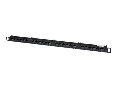  STARTECH.COM  24 Port 0.5U Cat5e Patch Panel - RJ45 Ethernet Rack Mount Cat 5e 110 Patch Panel - Rackmount Network Patch Panel (PANELHU24) - tablero de conexionesPANELHU24