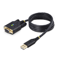 Startech.com 3FT USB TO SERIAL DCE CABLE USBCABLTO NULL MODEM SERIAL ADAPTER 1P3FFCNB-USB-SERIAL