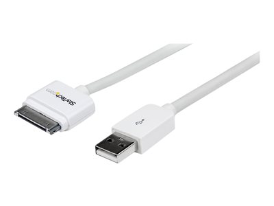  STARTECH.COM  3m (10 ft) Long Apple 30-pin Dock Connector to USB Cable for iPhone iPod iPad with Stepped Connector (USB2ADC3M) - adaptador de carga/datos - 3 mUSB2ADC3M