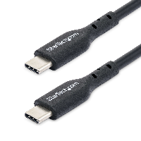 Startech.com 6FT USB-C CABLE CHARGER CORD   CABL60W PD/USB-C CHARGING CABLE USB2CC2MNC