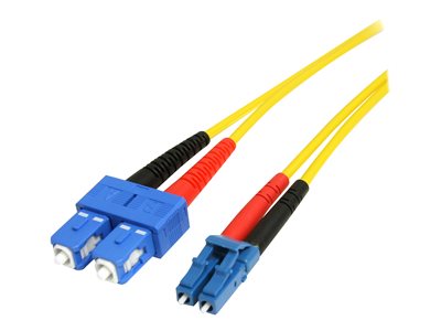  STARTECH.COM  7m Fiber Optic Cable - Single-Mode Duplex 9/125 - LSZH - LC/SC - OS1 - LC to SC Fiber Patch Cable (SMFIBLCSC7) - cable de interconexión -SMFIBLCSC7