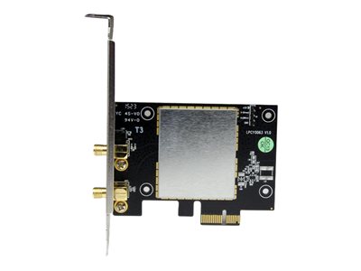  STARTECH.COM  AC600 Wireless-AC Network Adapter - 802.11ac, PCI Express - Dual Band 2.4GHz / 5GHz PCIe Wireless Network Card (PEX433WAC11) - adaptadorPEX433WAC11