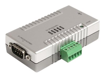  STARTECH.COM  Adaptador Concentrador Hub Industrial USB a 2 Puertos Serie RS232 422 485 con Retención COM Serial DB9 Bloque de Terminales - adaptador sICUSB2324852