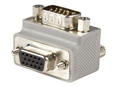  STARTECH.COM  Adaptador Conversor de Cable VGA a VGA Acodado a la Derecha en Ángulo Tipo 2 Macho a Hembra - adaptador VGAGC1515MFRA2