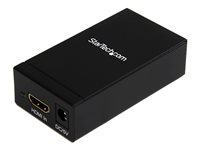 StarTech.com Adaptador Conversor de Vídeo HDMI y DVI a DisplayPort - Cable Convertidor - Hembra HDMI - Hembra DP - 1920x1200 - Activo - vídeo conversor - negro