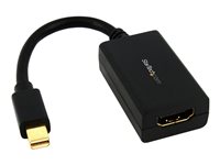 StarTech.com Adaptador Conversor de Vídeo Mini DisplayPort a HDMI - Cable Convertidor Pasivo - Hembra HDMI - Macho Mini DP - 1920x1200 - adaptador de vídeo - DisplayPort / HDMI - 76.2 mm