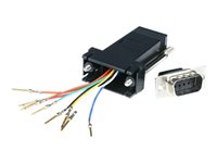 StarTech.com Adaptador Conversor Modular Serie de DB9 a RJ45 - Macho a Hembra - adaptador serie GC98MF