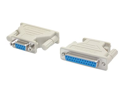  STARTECH.COM  Adaptador Conversor Serie DB9 a DB25 - Convertidor 9 pines a 25 pines Serial Hembra a Hembra - adaptador serie - DB-9 a DB-25AT925FF