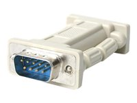 StarTech.com Adaptador Conversor Serie DB9 RS232 de Módem Nulo Macho a Hembra - adaptador de módem nulo - DB-9 a DB-9