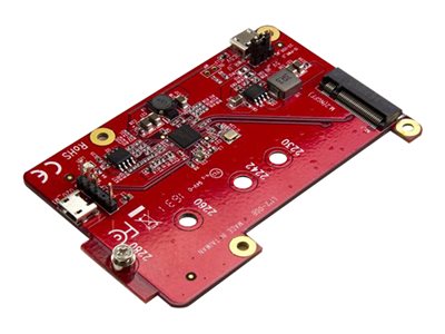  STARTECH.COM  Adaptador Conversor USB a mSATA para Raspberry Pi y Placas de Desarrollo - USB a mini SATA - controlador de almacenamiento - M.2 Card - USB 2.0PIB2M21