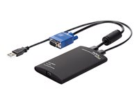 StarTech.com Adaptador Crash Cart Conector USB KVM para Ordenador Portátil - Consola - conmutador KVM - 1 puertos
