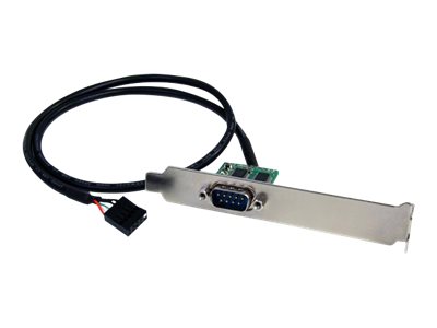  STARTECH.COM  Adaptador de 0,6m Header Cabezal Bracket Serie Serial DB9 RS232 a USB IDC 10 Pines Conector Interno de Placa Base - adaptador serie - USB 2.0 - RS-232ICUSB232INT1