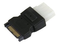 StarTech.com Adaptador de Cable de Alimentación SATA a LP4 - adaptador de corriente - alimentación SATA a 4 pines potencia interna