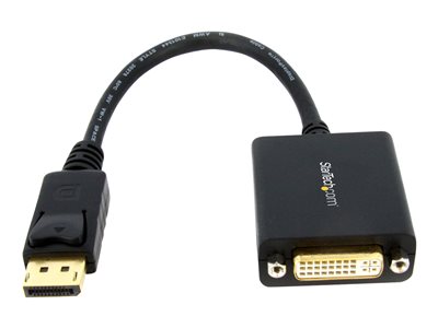  STARTECH.COM  Adaptador de Vídeo DisplayPort a DVI - Conversor - DP Macho - DVI Hembra - Hasta 1920x1200 - Convertidor Pasivo Externo - Adaptador DisplayPort - 15.2 cmDP2DVI2