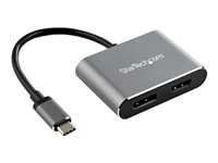 StarTech.com Adaptador de Vídeo Multipuertos USB-C - HDMI o DisplayPort - 4K de 60Hz UHD - Adaptador USB Tipo C a HDMI o DP (CDP2DPHD) - adaptador de vídeo - DisplayPort / HDMI - 20.5 cm
