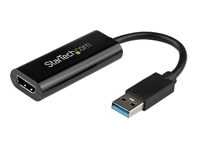  STARTECH.COM  Adaptador Gráfico Conversor USB 3.0 a HDMI - Cable Convertidor Compacto de Vídeo - cable adaptador - HDMI / USB - Conforme a la TAA - 19 cmUSB32HDES