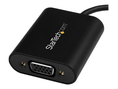  STARTECH.COM  Adaptador Gráfico Externo USB-C a VGA - Conversor USB Tipo C a VGA 1920x1200 con Interruptor de Modo de Presentación - adaptador de vídeoCDP2VGASA