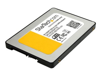  STARTECH.COM  Adaptador SSD M.2 a SATA III de 2,5 Pulgadas con Carcasa Protectora - Conversor NGFF de Unidad SSD - controlador de almacenamiento - SATA 6Gb/s - SATASAT2M2NGFF25