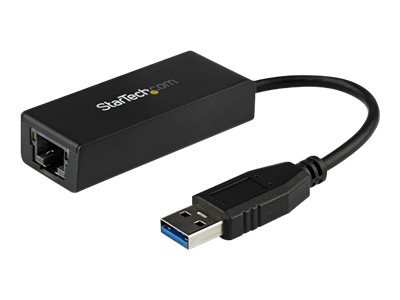  STARTECH.COM  Adaptador Tarjeta de Red Externa NIC USB 3.0 a 1Gbps Gigabit Ethernet 1 Puerto - 1x RJ45 Hembra - 1x USBA - adaptador de red - USB 3.0 -USB31000S
