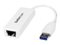 StarTech.com Adaptador Tarjeta de Red Externa NIC USB 3.0 a 1Gbps Gigabit Ethernet 1 Puerto - 1x RJ45 Hembra - 1x USBA - adaptador de red - USB 3.0 - Gigabit Ethernet