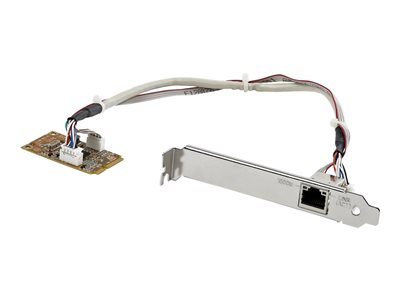  STARTECH.COM  Adaptador Tarjeta de Red NIC Mini PCI Express PCI-e PCIe 1 Puerto Gigabit Ethernet - 1x RJ45 Hembra - adaptador de red - PCIe Mini Card -ST1000SMPEX