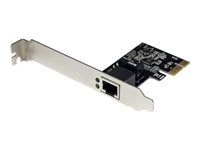 StarTech.com Adaptador Tarjeta de Red NIC PCI Express PCI-e de 1 Puerto Gigabit Ethernet - 1x RJ45 Hembra - Perfil Doble - adaptador de red - PCIe - Gigabit Ethernet