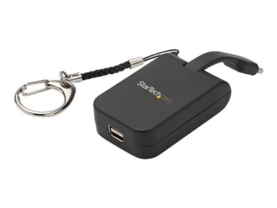  STARTECH.COM  Adaptador USB-C a Mini DisplayPort - Adaptador mDP 4K de 60Hz con Cable Flexible Incorporado y Llavero (CDP2MDPFC) - adaptador USB/DisplaCDP2MDPFC