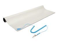 StarTech.com Alfombrilla antiestática beige de sobremesa 60 x 69 cm - Esterilla - esterilla antiestática para escritorio
