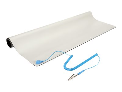  STARTECH.COM  Alfombrilla antiestática beige de sobremesa 60 x 69 cm - Esterilla - esterilla antiestática para escritorioM3013