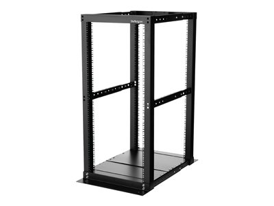  STARTECH.COM  Armario Bastidor de Marco Abierto con Profundidad Ajustable para Rack de Servidores - 4 Columnas 25U - rack - 25U4POSTRACK25