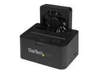 StarTech.com Base de Conexión USB 3.0 UASP y eSATA con Ventilador para Disco SATA III 6Gbps de 2,5 y 3,5 Pulgadas - Docking Station - controlador de almacenamiento - SATA 6Gb/s - eSATA 6Gb/s, USB 3.0