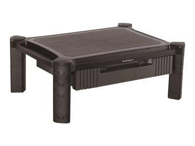  STARTECH.COM  Base de Soporte para Monitor - con Cajón y Altura Ajustable - con Soporte para Monitores de 32 Pulgadas base - para Monitor - negroMONSTADJD