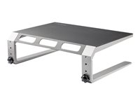 StarTech.com Base para Monitor - Riser de Acero y Aluminio - Soporte de Altura Ajustable - Para Monitores de hasta 32