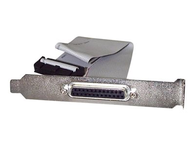  STARTECH.COM  Bracket Adaptador Paralelo DB25 a IDC26  con Cable de 40cm - panel paralelo - DB-25 a 26 PIN IDC - 40.64 cmPLATE25F16