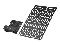 StarTech.com Bracket Soporte Ajustable para Reproductor Multimedia o Apple TV - para Media Player - detrás del TV - 5kg (MDBOXMNT) - kit de montaje - para reproductor multimedia - negro