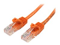 StarTech.com Cable 1m Naranja Cat5e Ethernet RJ45 - cable de interconexión - 1 m - naranja