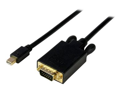  STARTECH.COM  Cable 4,5m Vídeo Adaptador Conversor DisplayPort a VGA - Convertidor Activo DP - Macho a Macho - 1920x1200 - 1080p - Negro - cable DisplaDP2VGAMM15B