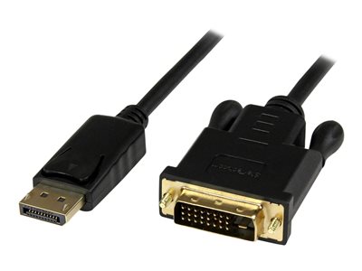  STARTECH.COM  Cable 91cm Adaptador Conversor de Vídeo DisplayPort™ a DVI - Convertidor Activo - DP Macho - DVI-D Macho - 2560x1600 - Negro - cable DispDP2DVIMM3BS