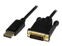 StarTech.com Cable 91cm Adaptador Conversor de Vídeo DisplayPort™ a DVI - Convertidor Activo - DP Macho - DVI-D Macho - 2560x1600 - Negro - cable DisplayPort - 91.5 cm