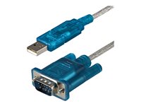 StarTech.com Cable Adaptador de 0,9m USB a Puerto Serie Serial RS232 PC Mac Linux - 1x DB9 Macho - 1x USB A Macho - adaptador serie - USB 2.0 - RS-232
