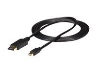 StarTech.com Cable Adaptador de 1,8m de Monitor Mini DisplayPort 1.2 Macho a DP Macho - 4k - cable DisplayPort - 1.8 m