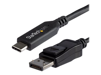  STARTECH.COM  Cable Adaptador de 1,8m USB-C a DisplayPort - Conversor USB Tipo C a DP - 8K 60Hz HBR3 - Conversor Thunderbolt 3 DisplayPort (CDP2DP146B)CDP2DP146B